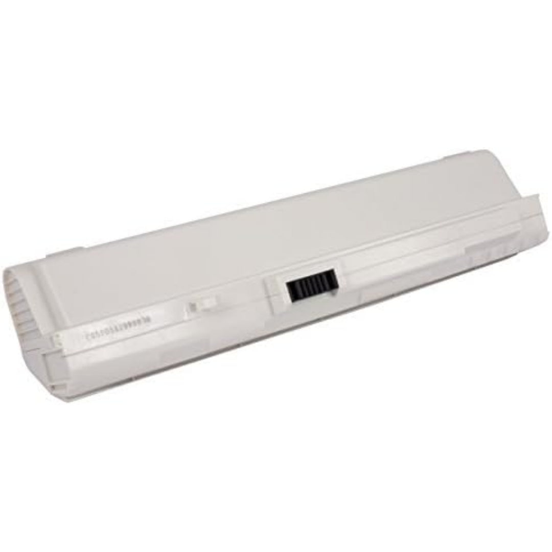 Batterie rechargeable, coloris blanc et gris, avec une technologie lithium ion