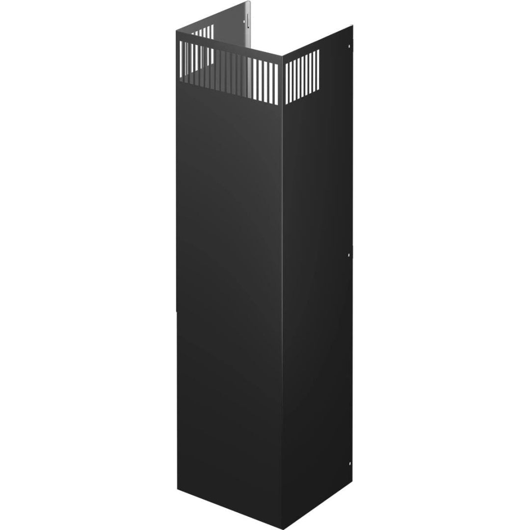 Habillage de cheminee pour hotte avec l'entretien du materiel compatible, coloris noir