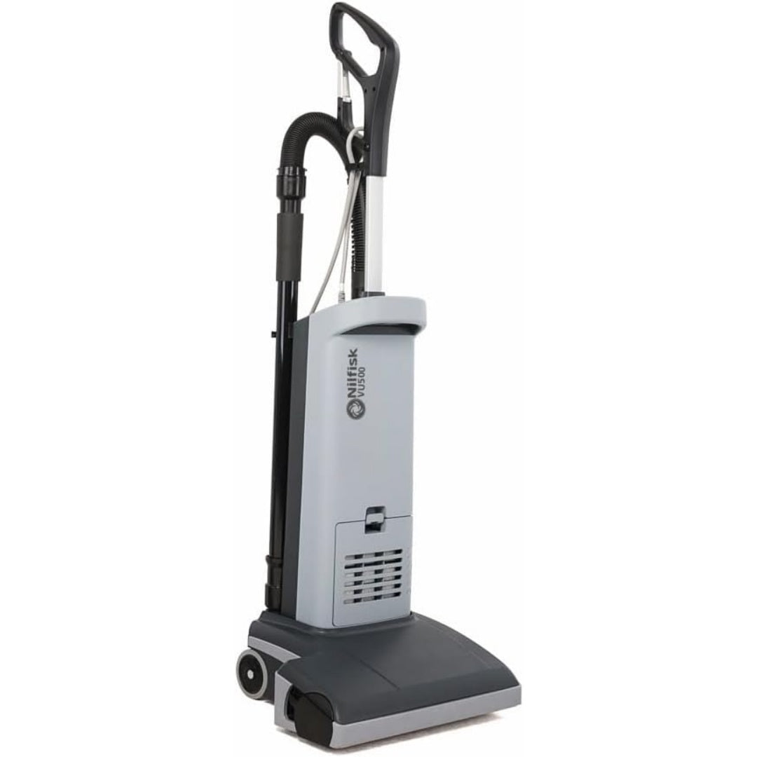 Aspirateur vertical avec une contenance annoncee de 27 l