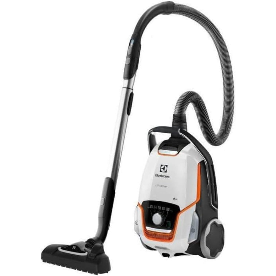 Aspirateur traineau alliant la collecte de la poussiere et l'entretien des sols
