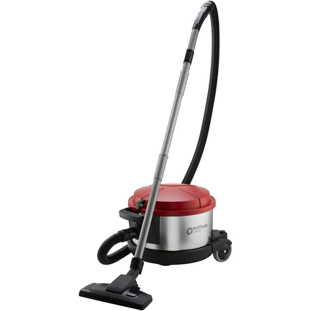 Aspirateur au format traineau alliant une filtration des particules fines et la collecte de la poussiere