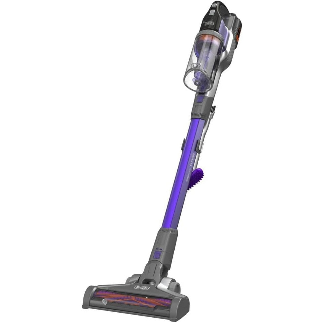 Cet aspirateur a main associe une puissance annoncee de 72 W et une tension annoncee de 36 V