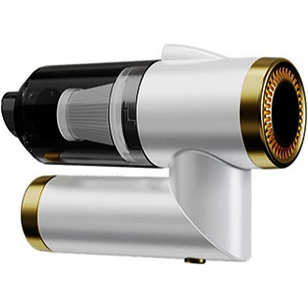 Aspirateur a main avec le nettoyage des bords