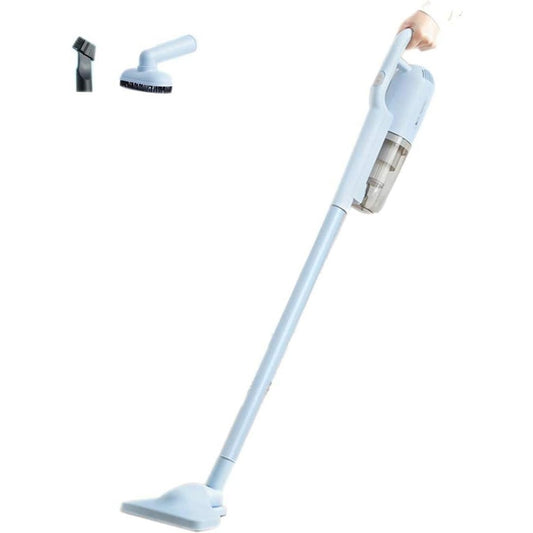 Cet aspirateur a main combine le sechage a air chaud et l'entretien des tapis