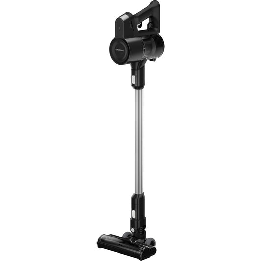 Aspirateur vertical associant une utilisation sans fil au coloris blanc et noir
