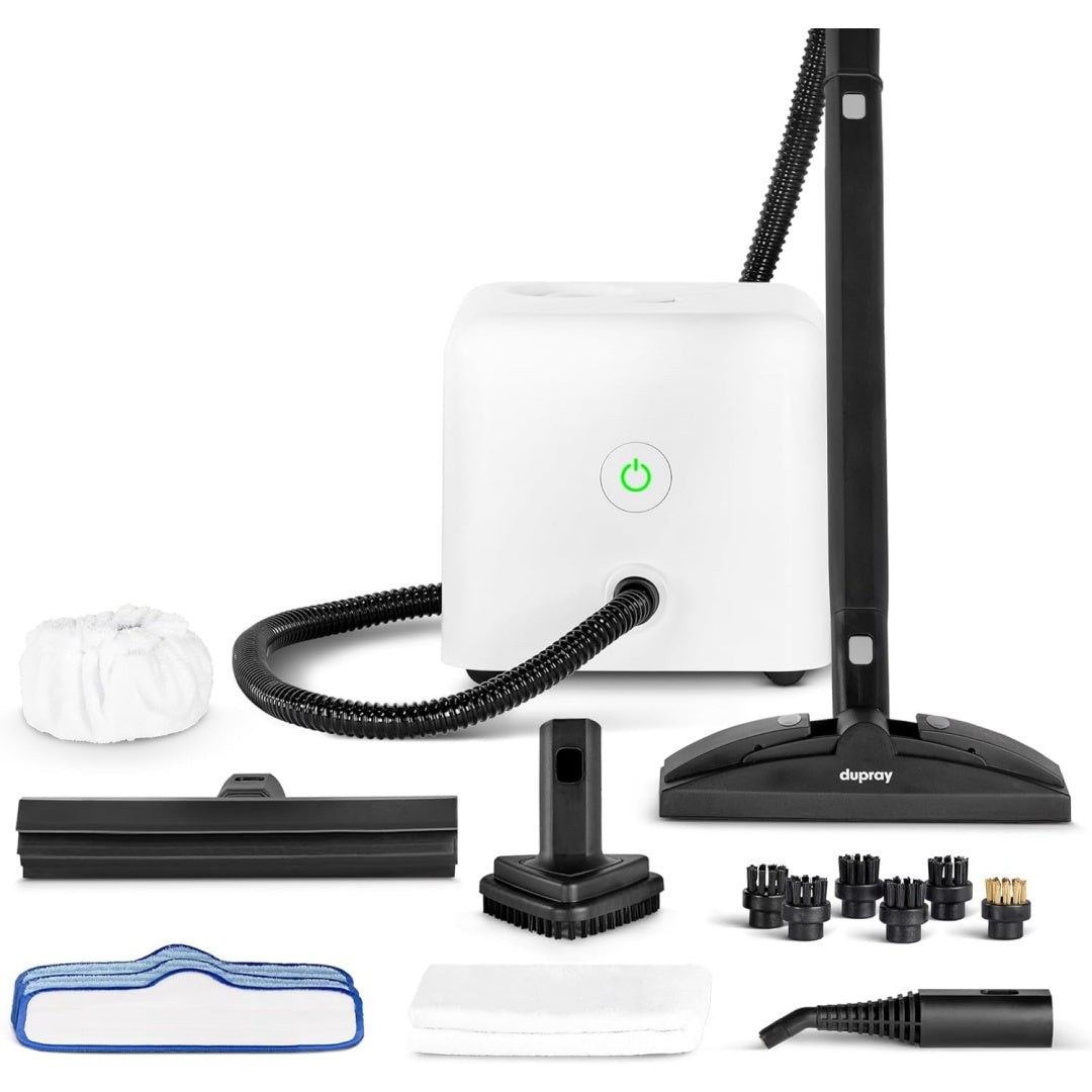 Appareil de nettoyage a la vapeur associant le nettoyage des tissus et le nettoyage a la vapeur