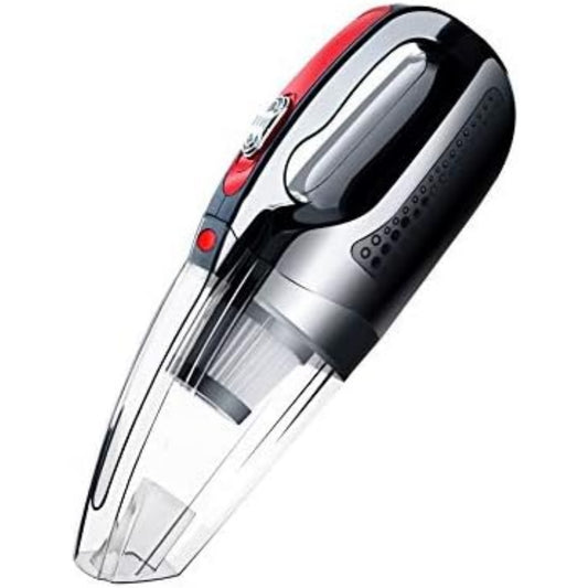 Aspirateur, coloris gris et blanc, avec l'entretien des habitacles