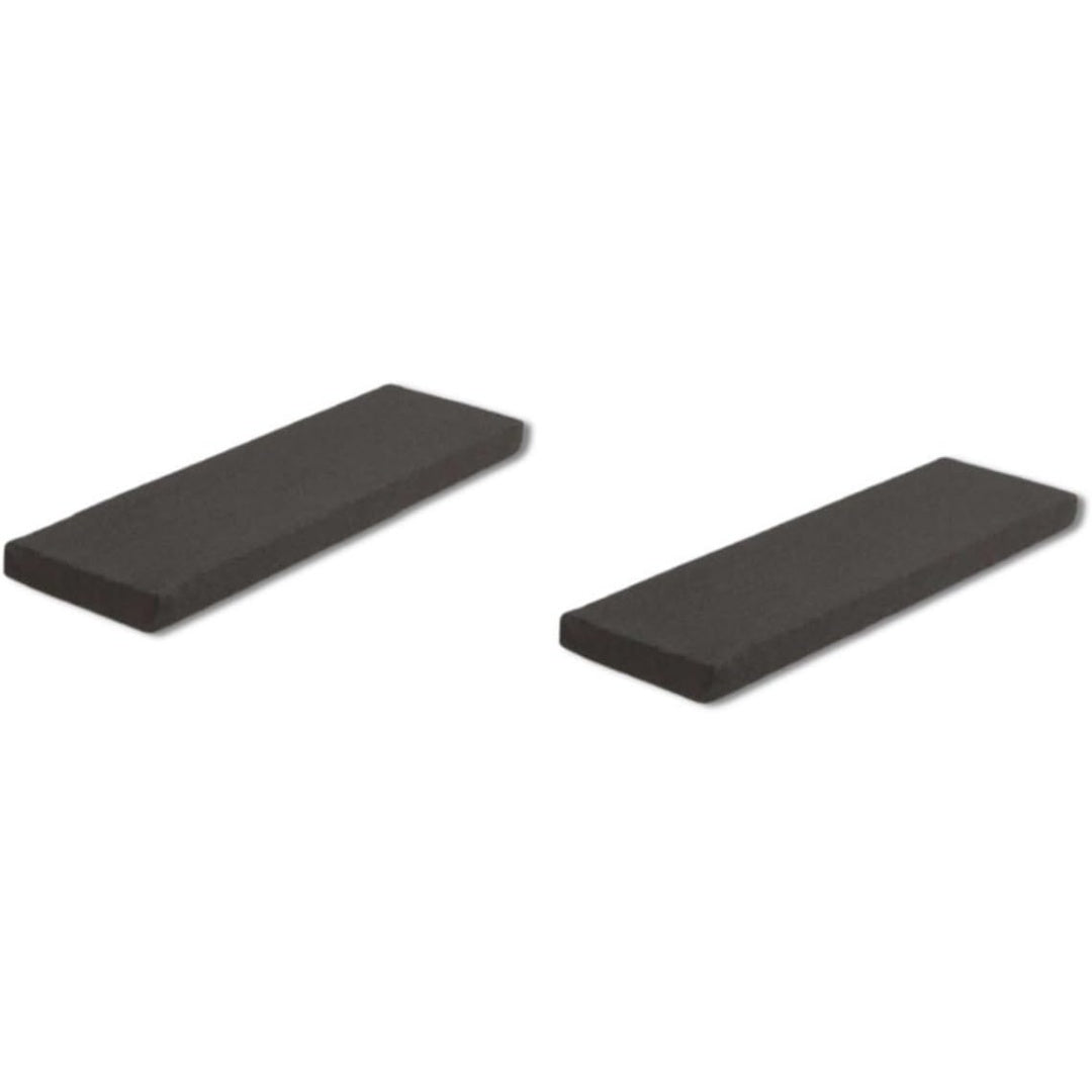 Lot de 2 filtres de remplacement associant un lot de 2 elements et des dimensions annoncees de 210x106x20 mm