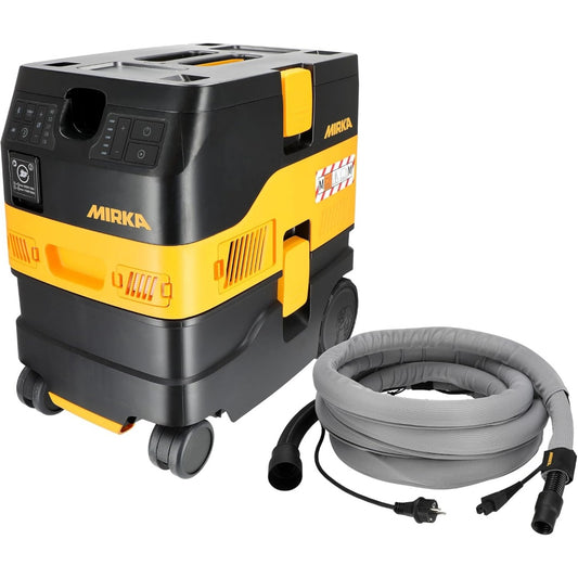 Aspirateur eau et poussiere offrant l'entretien des surfaces de l'atelier