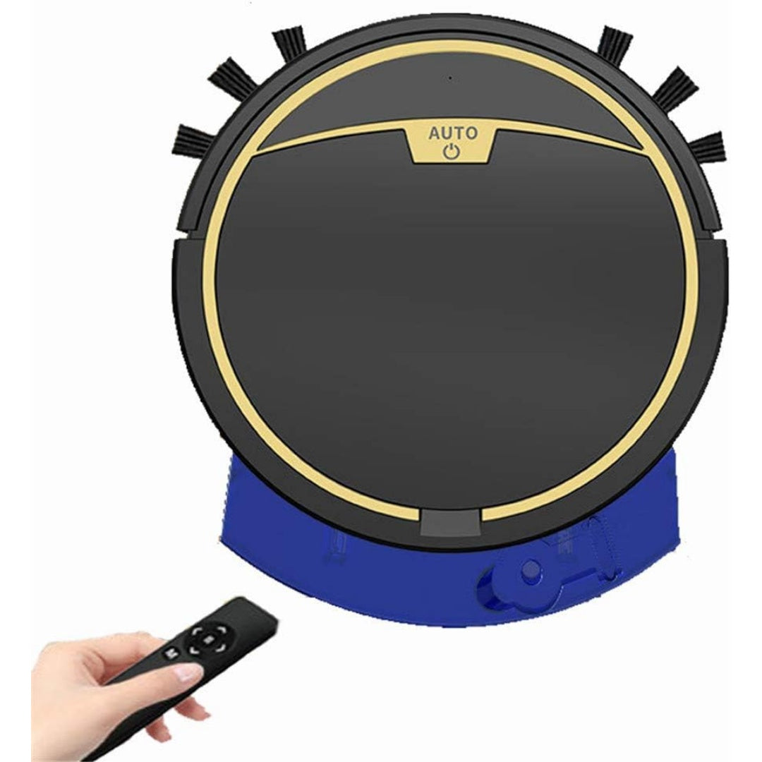 Robot de nettoyage des sols avec une utilisation sans fil