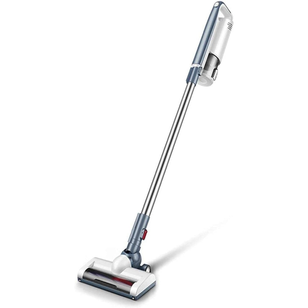 Aspirateur a main avec la collecte des poils, coloris gris et blanc