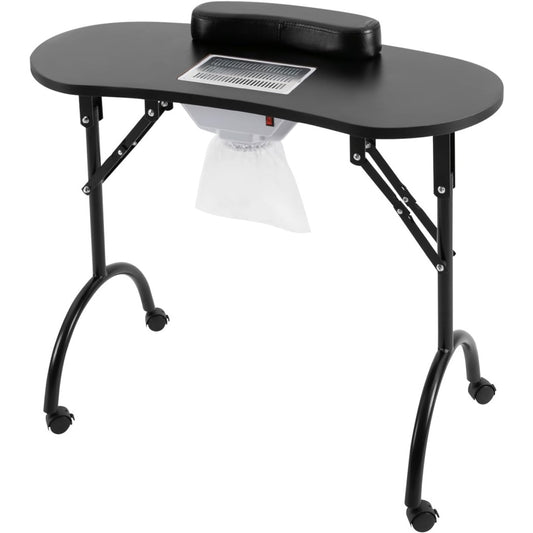 Aspirateur pour manucure integrant la collecte des poussieres de manucure et l'entretien du poste de travail