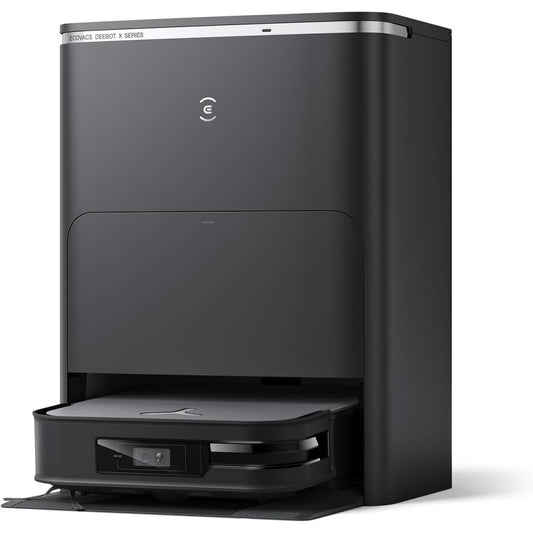 Ensemble robot et base de lavage alliant une detection des obstacles et un format compact