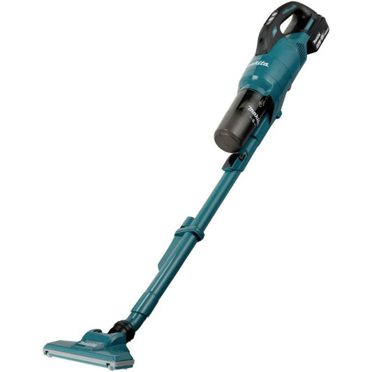 Cet aspirateur balai combine une utilisation sans fil et une separation cyclonique