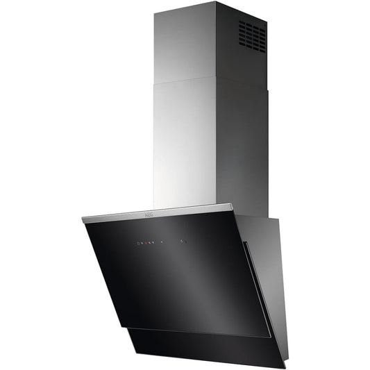 Cette hotte de cuisine combine un corps en acier inoxydable et l'extraction de l'air de cuisson