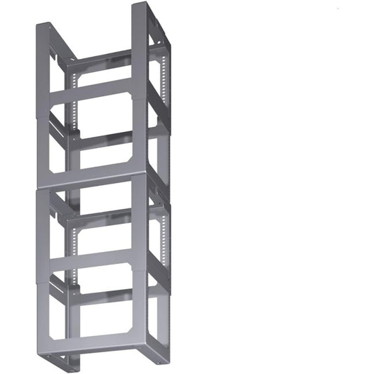 Habillage de cheminee pour hotte, coloris gris et blanc, avec un montage dans le materiel adapte