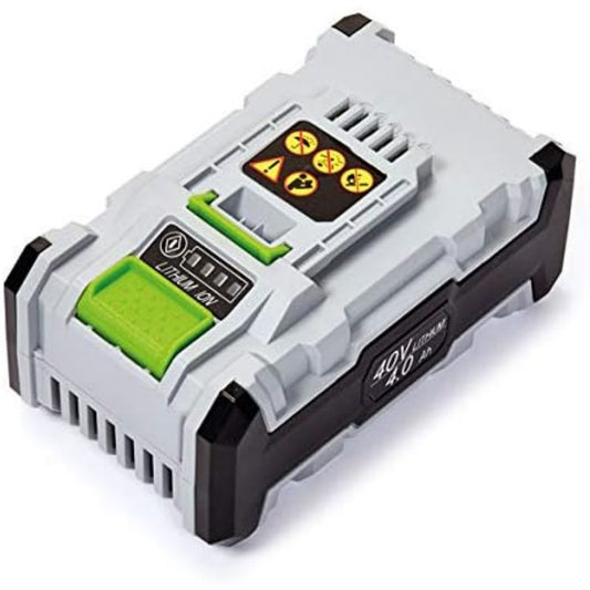 Batterie de remplacement, coloris gris et blanc, avec une alimentation rechargeable