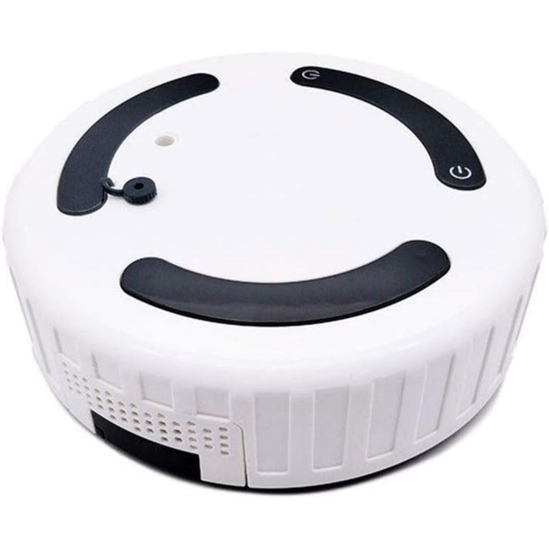 Aspirateur robotise alliant le nettoyage des bords et la collecte de la poussiere