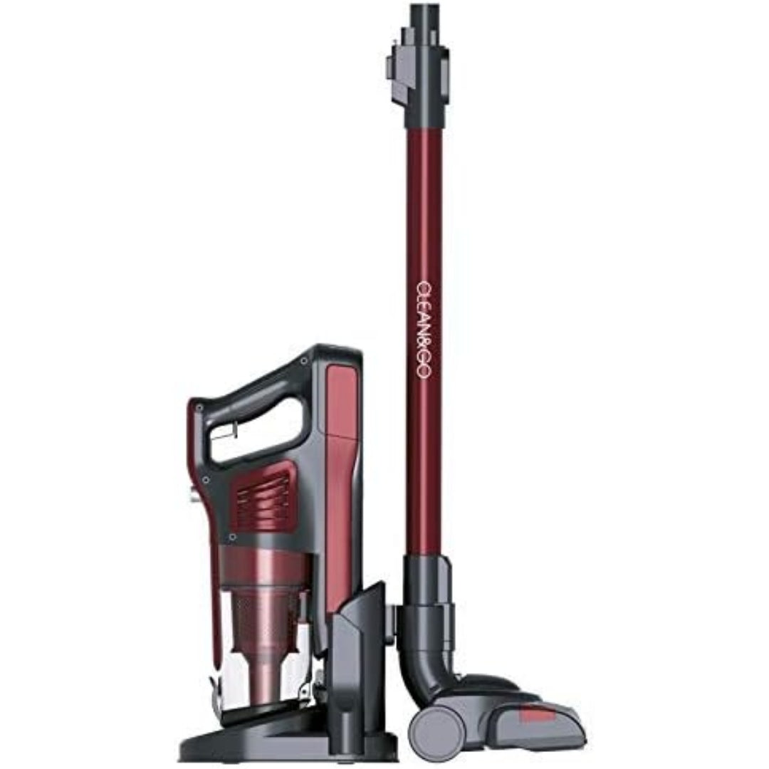 Aspirateur au format balai alliant une utilisation sans fil et un eclairage de la zone de travail