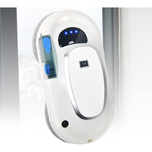 Robot nettoyeur de fenetres avec une commande a distance
